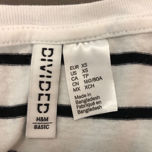 H&M striped shirt dress - Picture 4 of 5